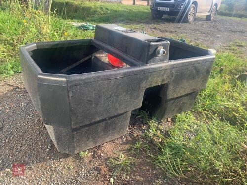 JFC DOUBLE SIDED PLASTIC WATER TROUGH