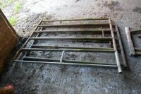 2 X YARD GATES + CATTLE HEAD YOKE - 8