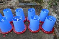 10 MINOLA FEEDERS WITH RAIN HATS - 3