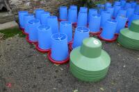 10 MINOLA FEEDERS WITH RAIN HATS - 3