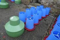 10 MINOLA FEEDERS WITH RAIN HATS - 5