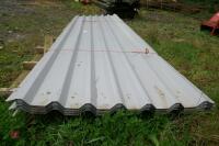 36 SHEETS OF USED TIN ROOFING SHEETS - 2