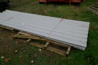 36 SHEETS OF USED TIN ROOFING SHEETS - 3