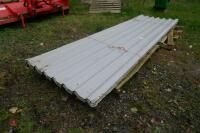 36 SHEETS OF USED TIN ROOFING SHEETS - 4