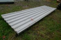 36 SHEETS OF USED TIN ROOFING SHEETS - 6