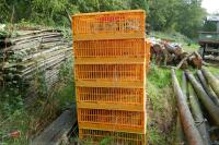 26 MONDIAL PLASTIC POULTRY CRATES - 3