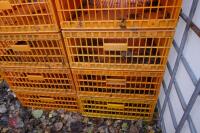 10 PLASTIC POULTRY/GAMEBIRD CRATES - 2