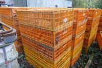 10 PLASTIC POULTRY/GAMEBIRD CRATES - 4