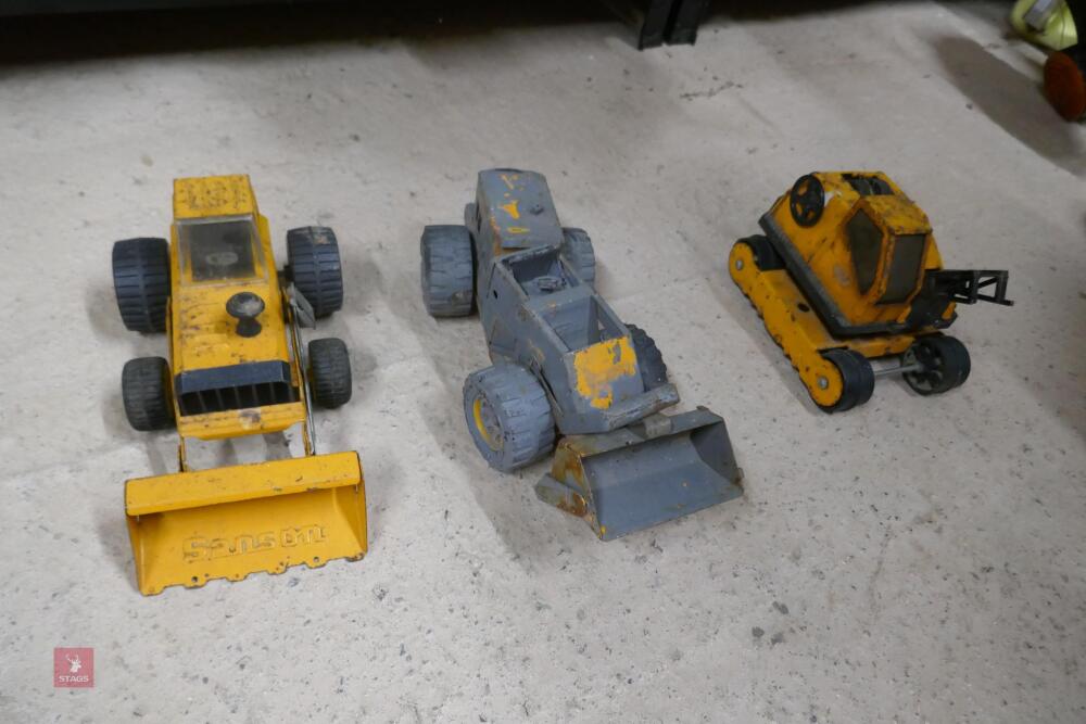 3 CHILDS EXCAVATION TOYS