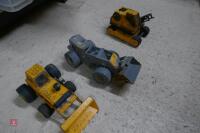 3 CHILDS EXCAVATION TOYS - 2