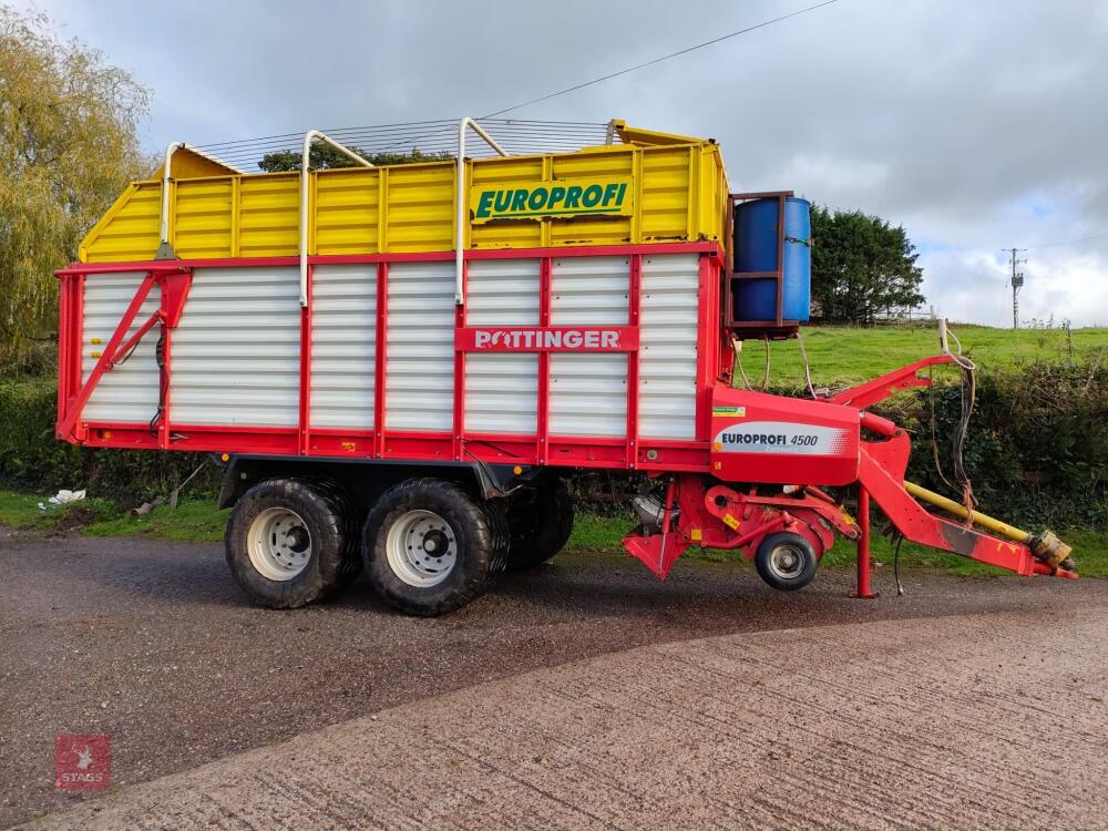 POTTINGER FORAGE 4500 EUROPROFI WAGON