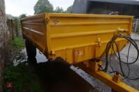 FRASER F50 SINGLE BALE TIPPING TRAILER - 2