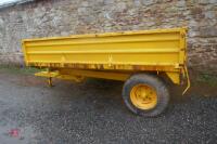 FRASER F50 SINGLE BALE TIPPING TRAILER - 5