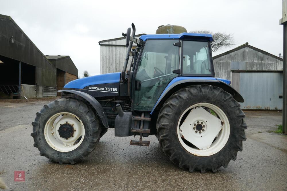 2003 NEW HOLLAND TS.115 SLE 4WD TRACTOR