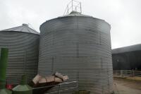 GALVANISED 80T ROUND GRAIN STORE/SILO - 2