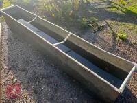 11' x 1.5' GALVANISED WATER TROUGH - 3