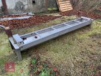 10' STAINLESS STEEL WATER TROUGH - 3