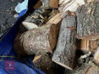 DUMPY BAG OF LOGS C/W KINDLING (4) - 5