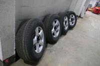 4 17" ALLOY ALL TERRAIN WHEELS - 2