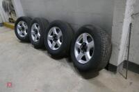 4 17" ALLOY ALL TERRAIN WHEELS - 5