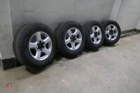 4 17" ALLOY ALL TERRAIN WHEELS - 7