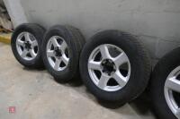 4 17" ALLOY ALL TERRAIN WHEELS - 9