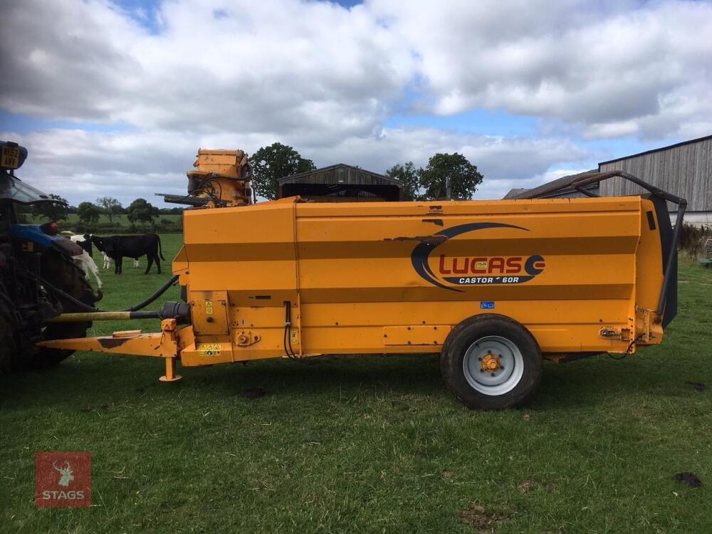 2013 LUCAS G CASTOR 60R STRAW CHOPPER