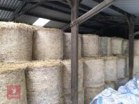 60x ROUND BALES OF ORGANIC HAY