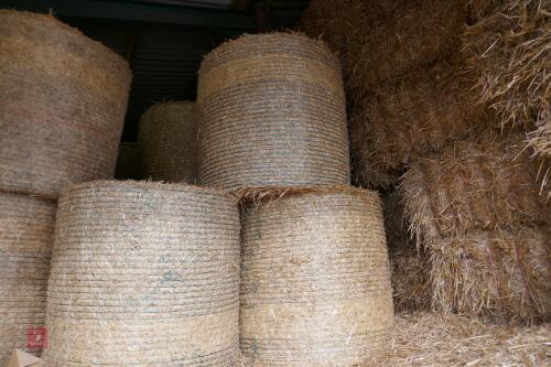 40 ROUND BALES OF 2021 WHEAT STRAW