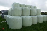 50 ROUND BALES OF 2022 HAYLAGE