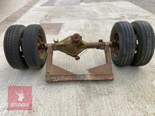 3.5 T TRAILER AXLE