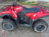 2017 SUZUKI KINGQUAD 4X4 QUAD BIKE