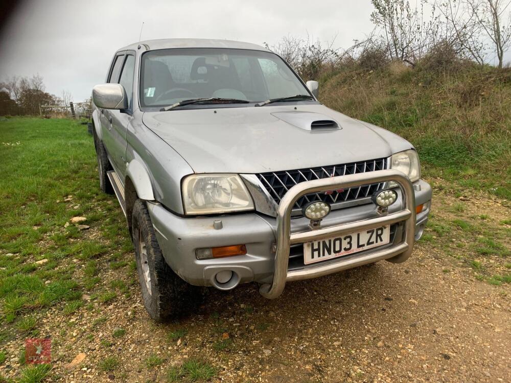 2003 MITSUBISHI L200 WARRIOR PICK UP