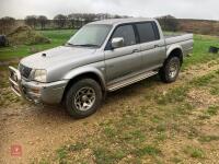 2003 MITSUBISHI L200 WARRIOR PICK UP - 3