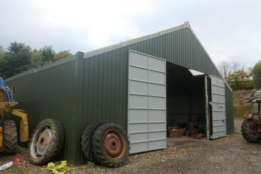 STEEL WORK TO MAKE SHED