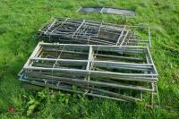 LARGE GTY OF CALF PEN FRAMES - 9