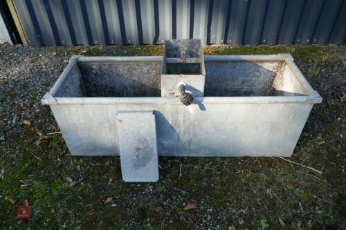 GALVANSIED 4' WATER TROUGH