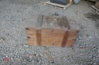 WOODEN BOX/ OTTOMAN - 3