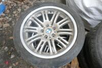 4 X BMW ALLOY WHEELS - 6