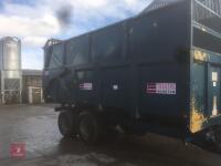 MARSTON SILAGE TRAILER 14T - 8