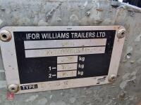 IFOR WILLIAMS 3.5T LIVESTOCK TRAILER - 14