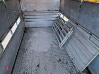 IFOR WILLIAMS 3.5T LIVESTOCK TRAILER - 20