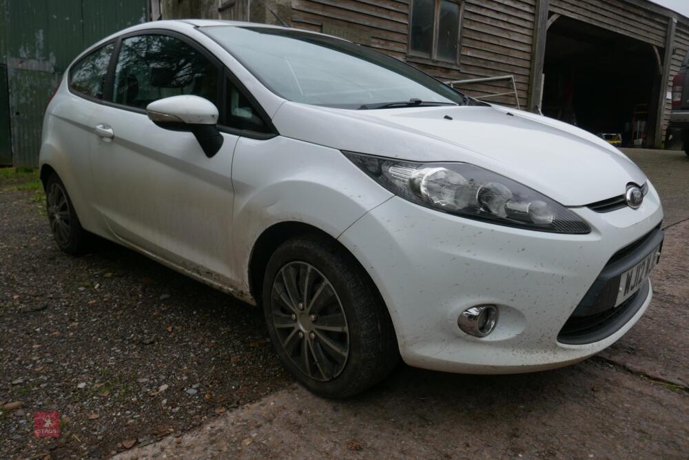 2012 FORD FIESTA EDGE 1.2L CAR