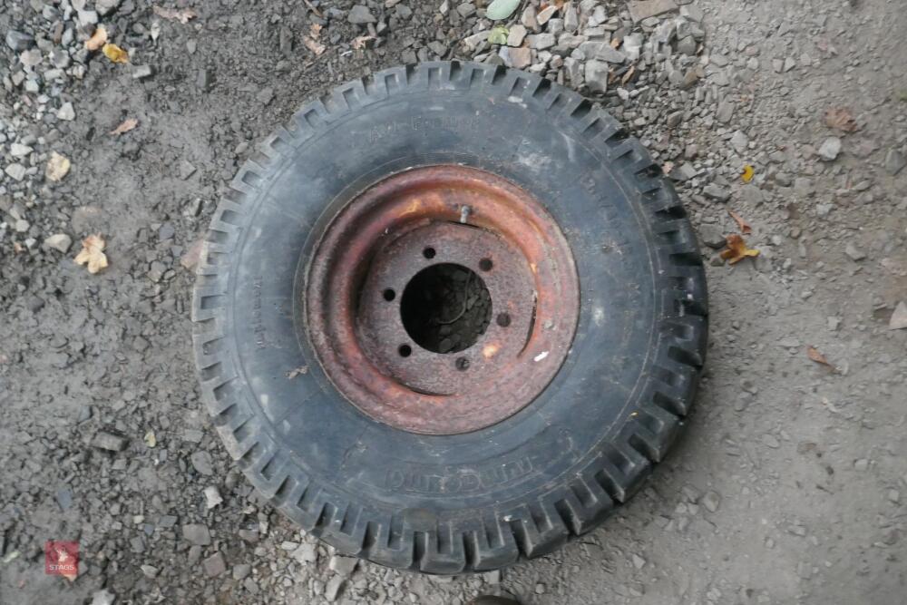 1 X 12.5/80- 15.3 WHEEL & TYRE