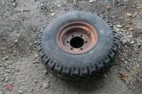 1 X 12.5/80- 15.3 WHEEL & TYRE - 5