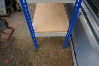 SINGLE BAY 4 SHELVING UNIT - 5