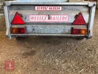 WESSEX SINGLE AXLE TRAILER - 4