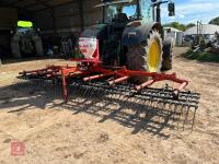 BROWNS 6M GRASS HARROWS & SEEDER - 6