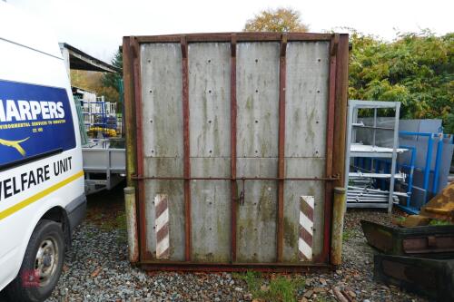 ALUMINIUM LIVESTOCK CONTAINER