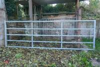 12FT GALVANISED YARD GATE - 3